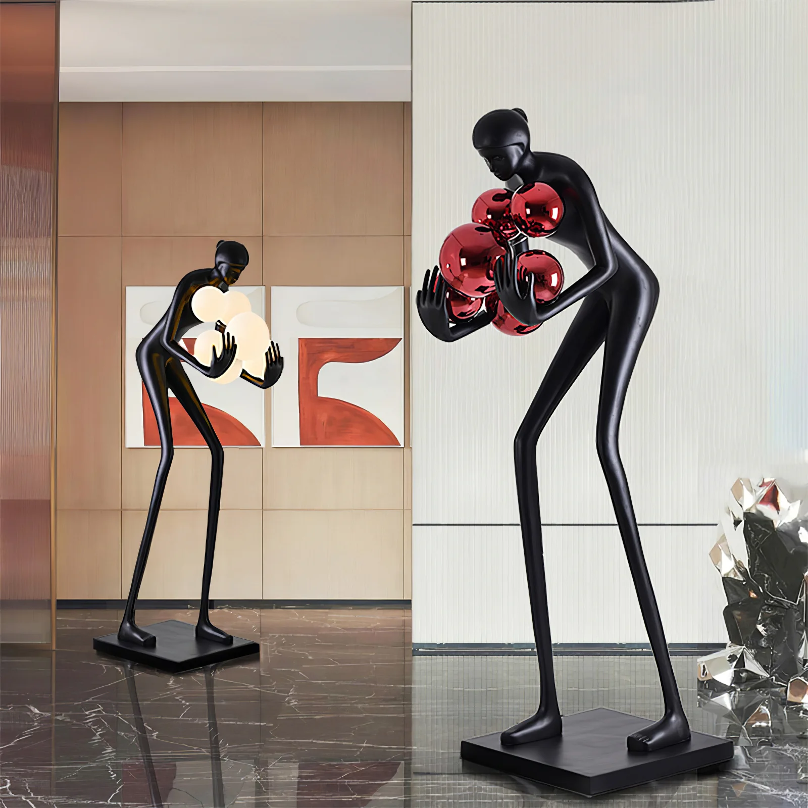 Sentinel Sculpture Floor Lamp - Image 4