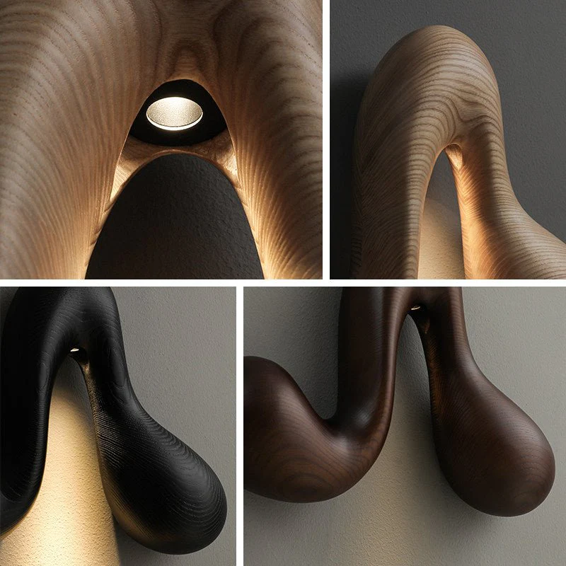 Sera Flow Wood Wall Light - Image 13
