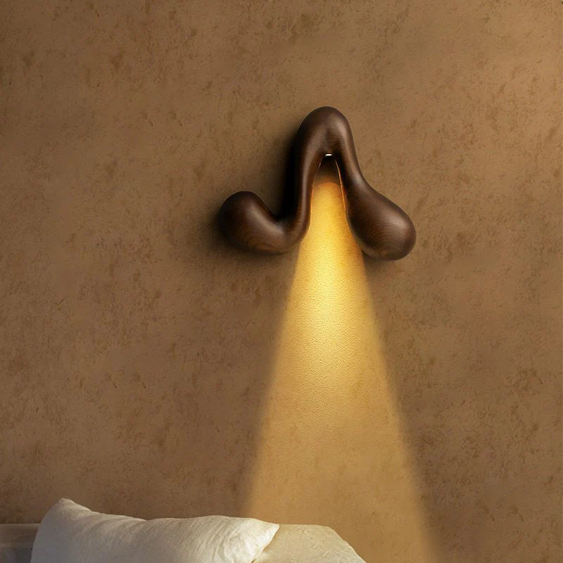 Sera Flow Wood Wall Light - Image 2