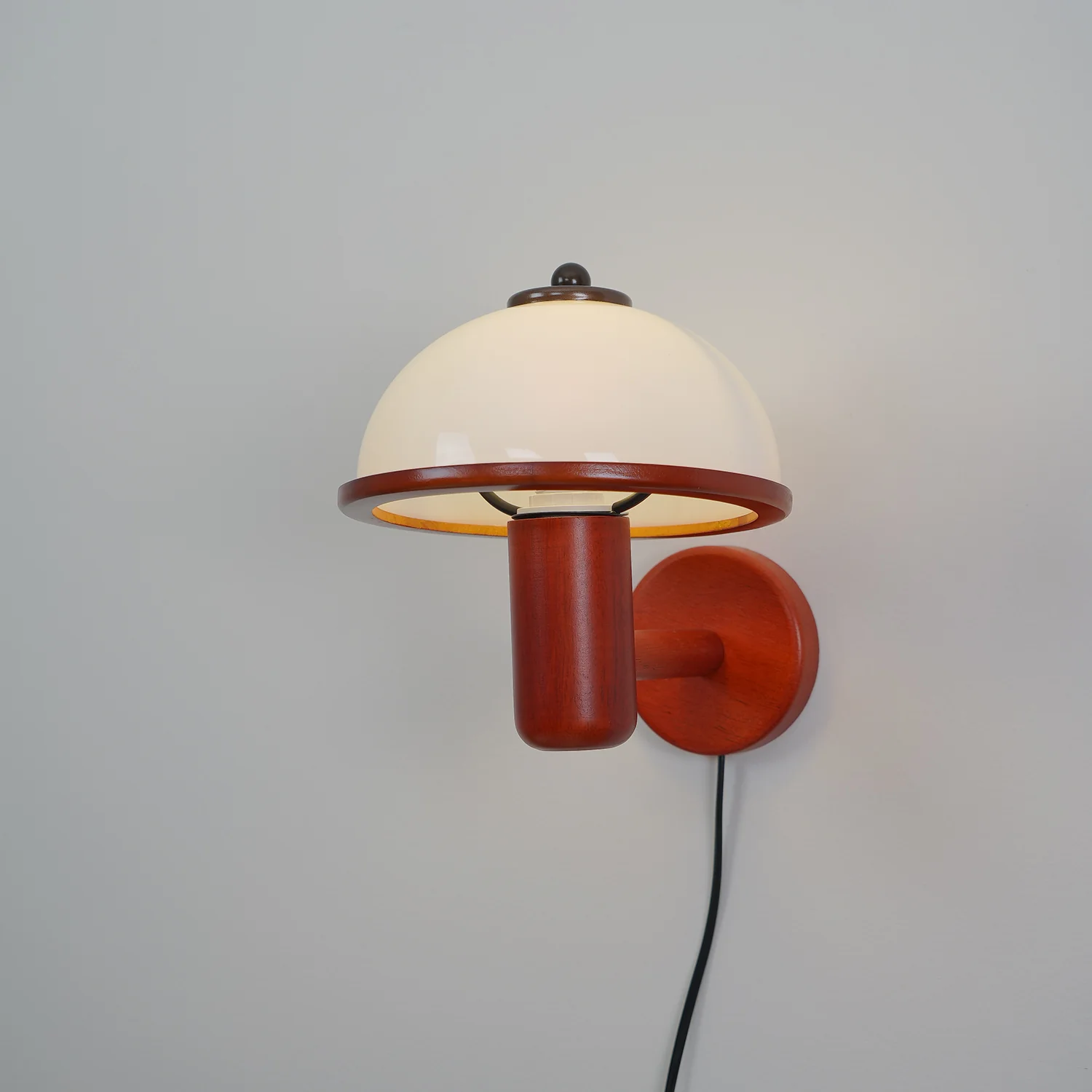 Mushroom Wood Wall Lamp - Image 4