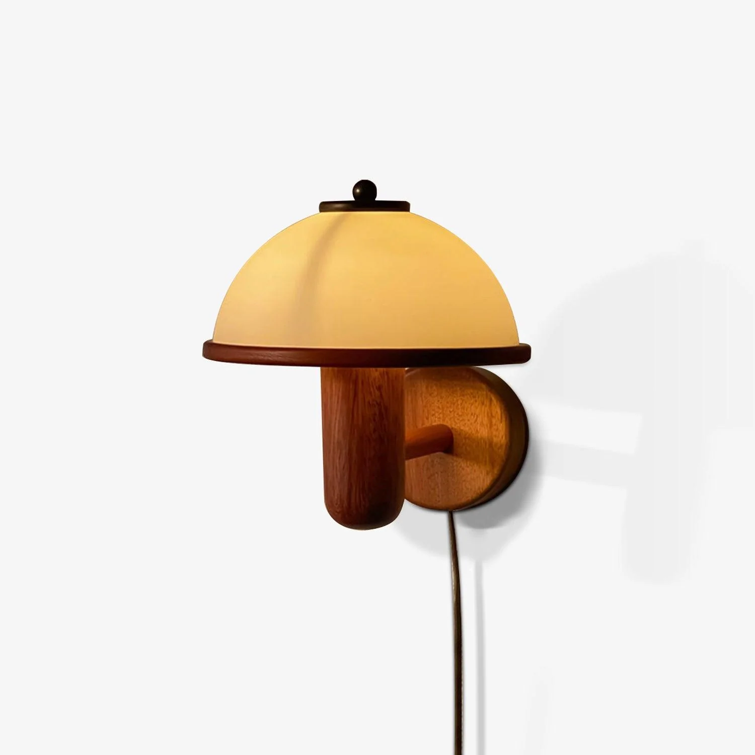 Mushroom Wood Wall Lamp - Image 31