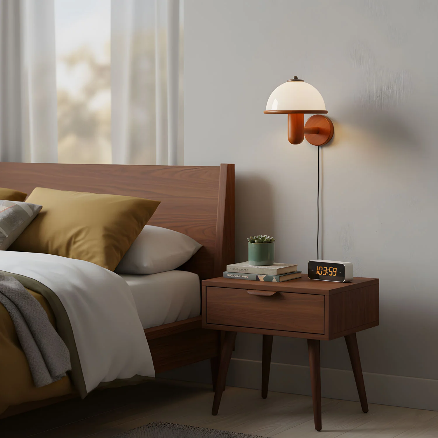Seren Mushroom Wall Lamp - Image 9