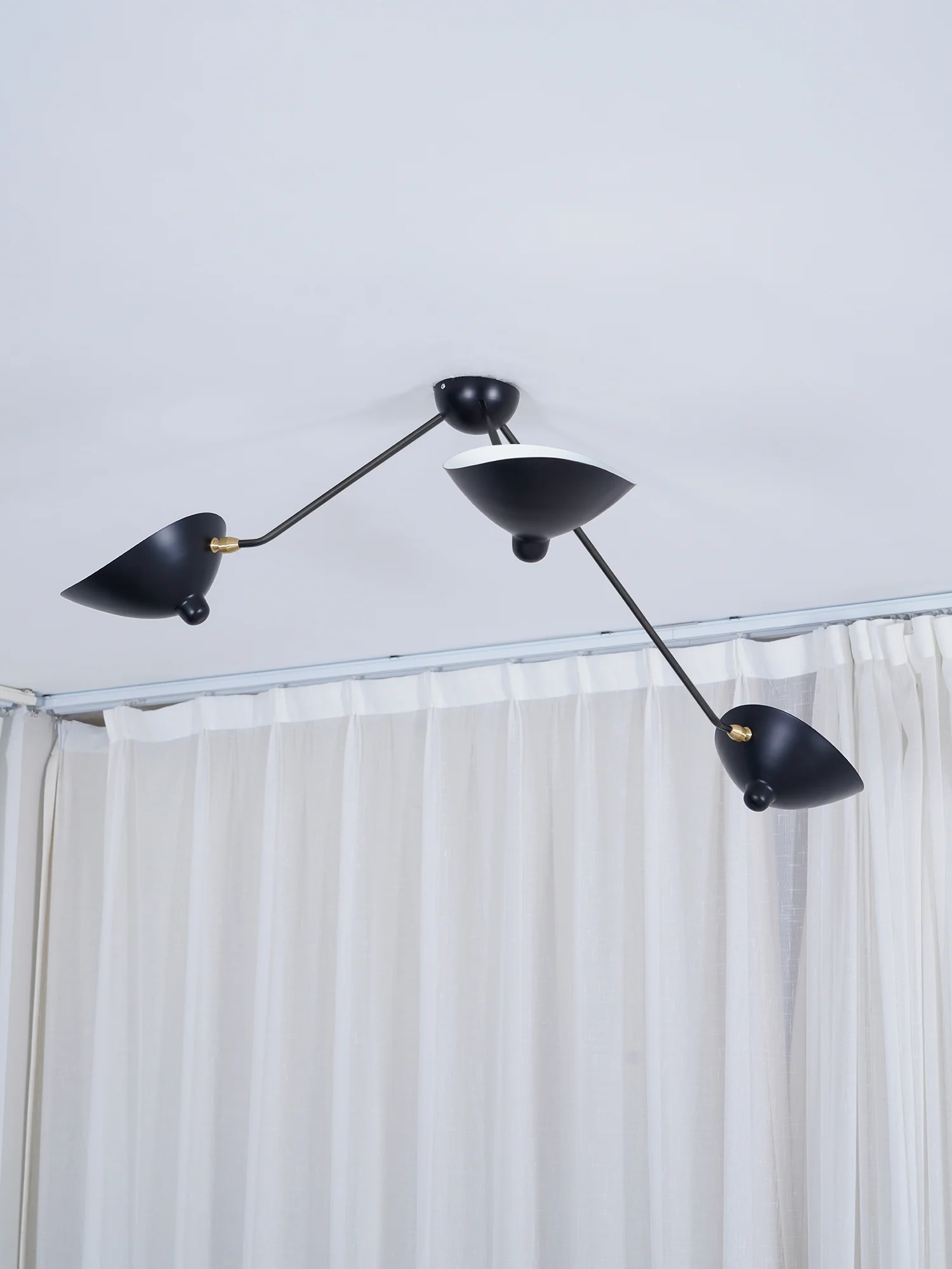 Serge Mouille Ceiling Lamp B - Image 14