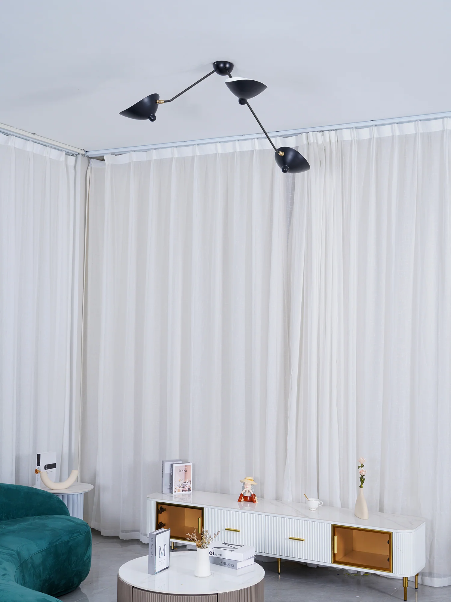 Serge Mouille Ceiling Lamp B - Image 17