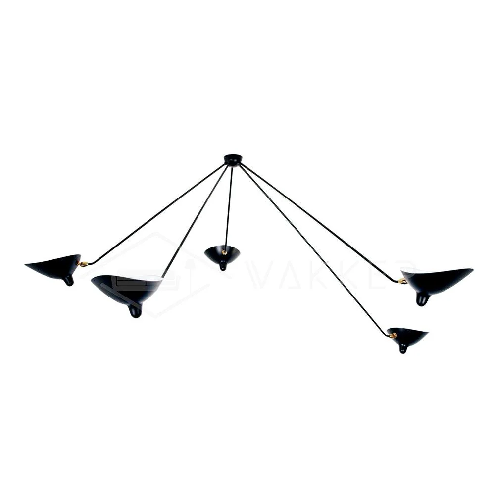 Serge Mouille Ceiling Lamp B - Image 23