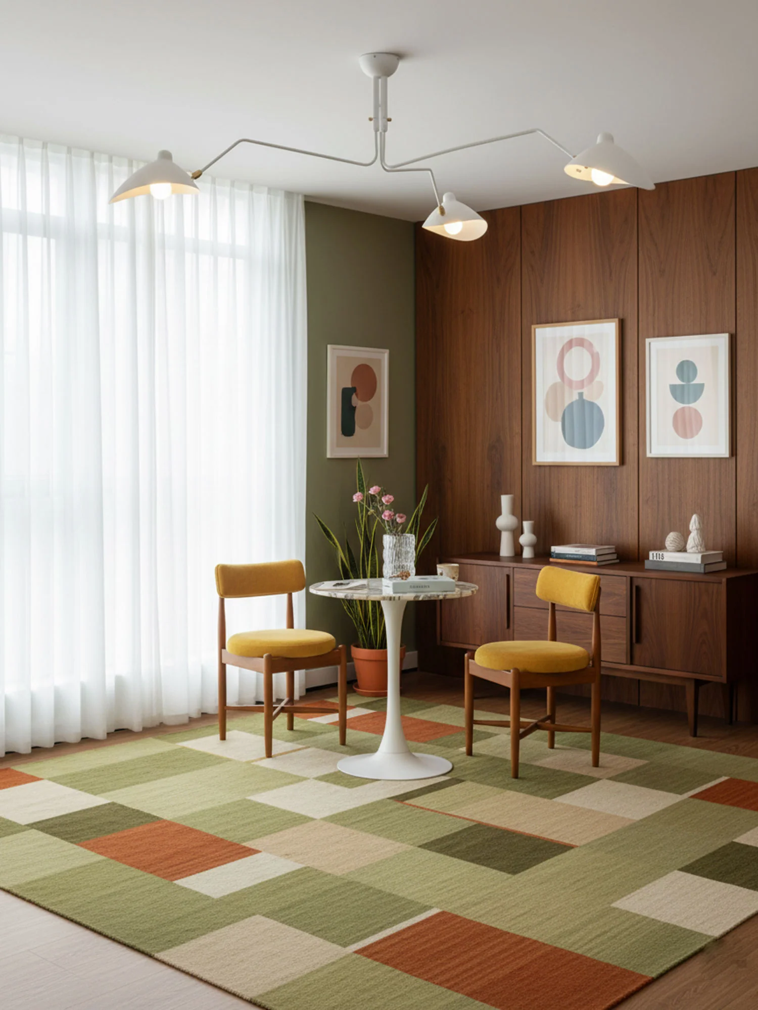 Serge Mouille Ceiling Light A - Image 15