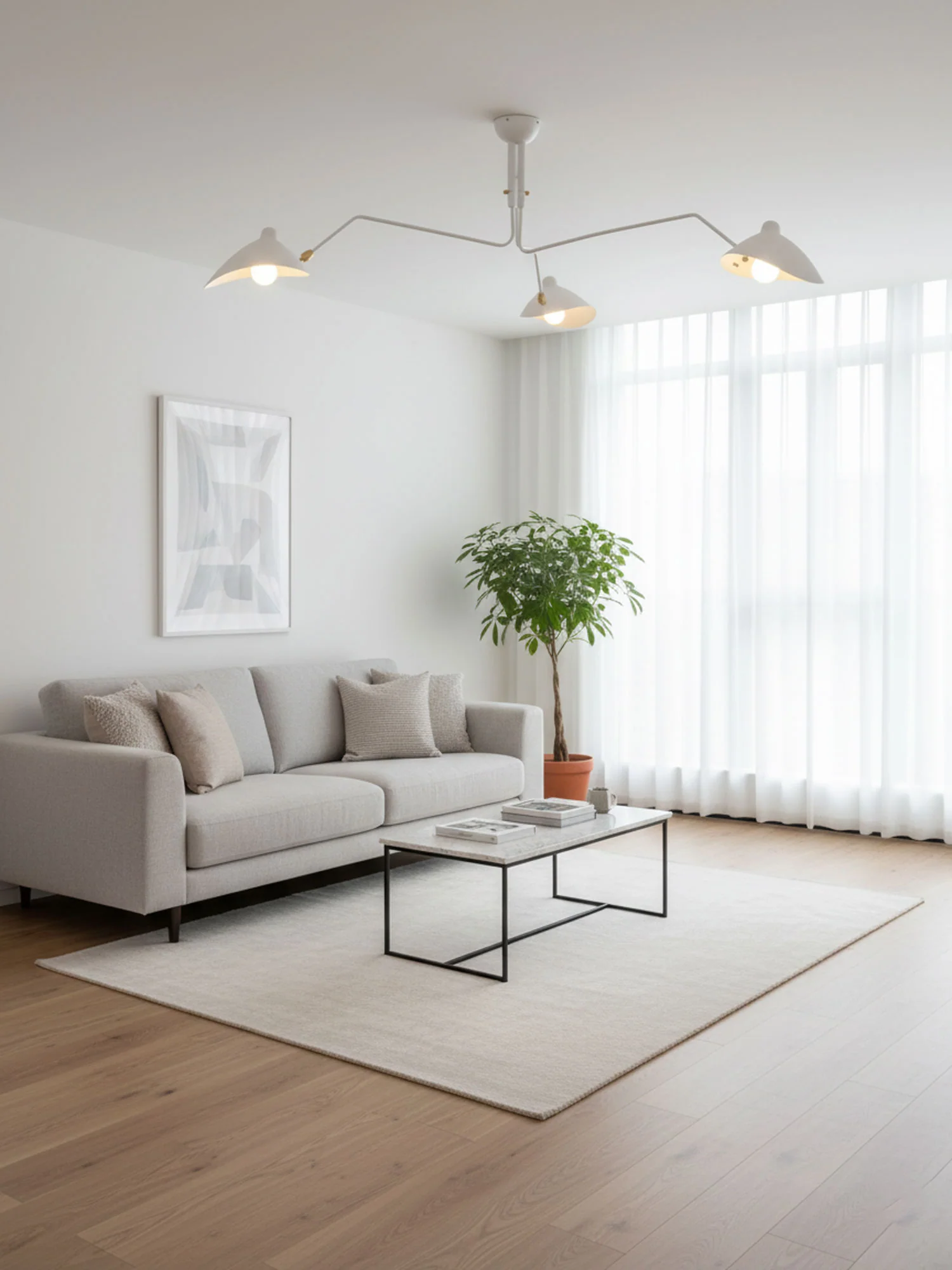 Serge Mouille Ceiling Light A - Image 17