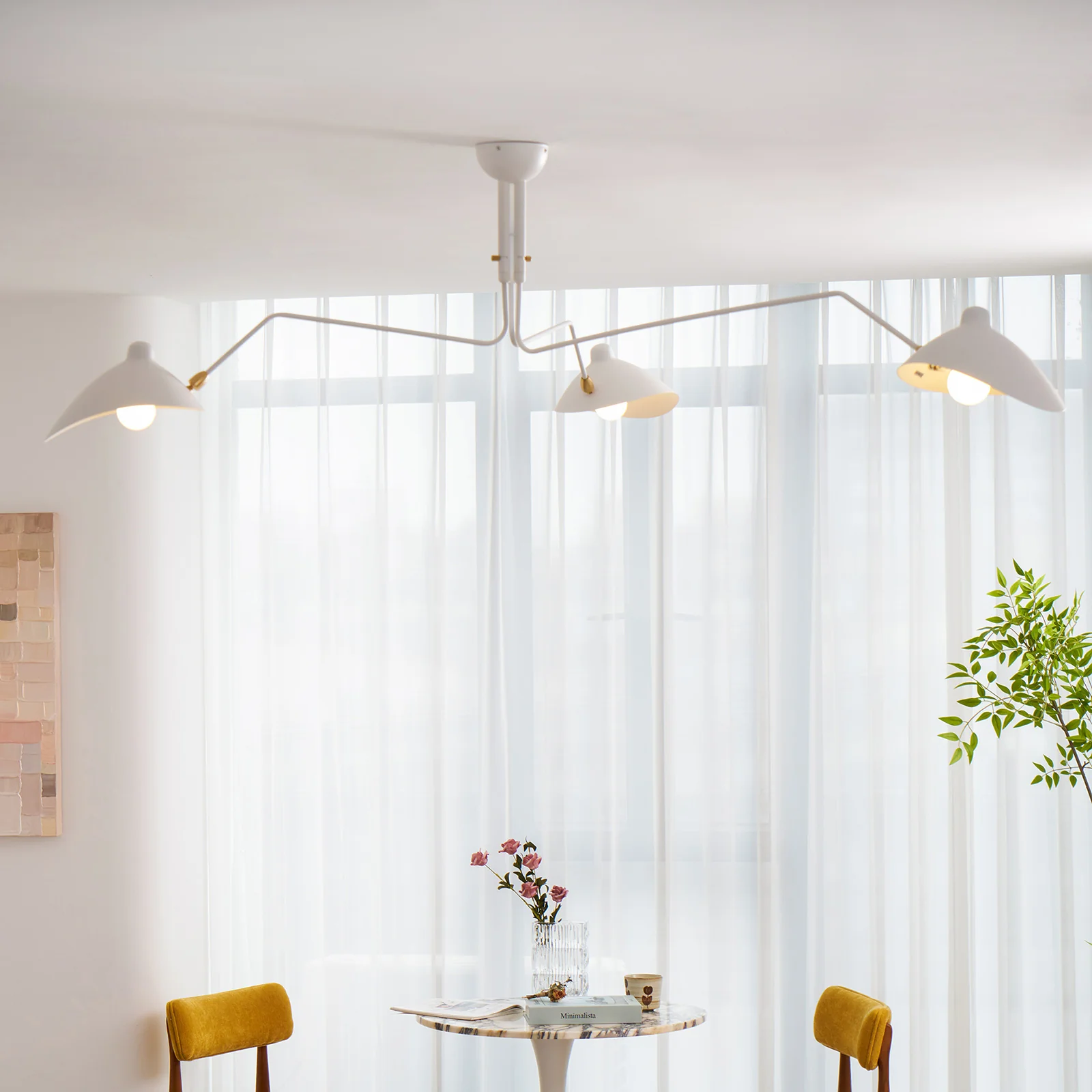 Serge Mouille Ceiling Light A - Image 18