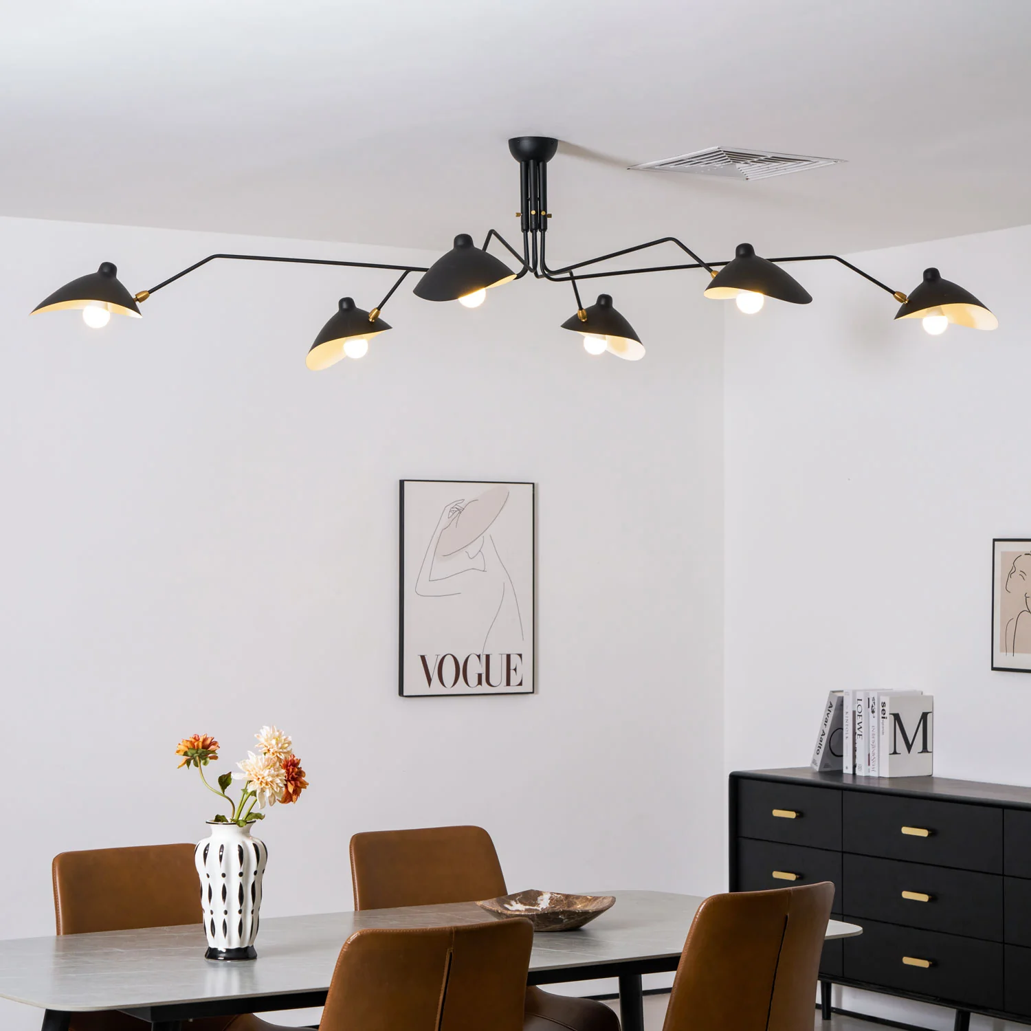 Serge Mouille Ceiling Light A - Image 20