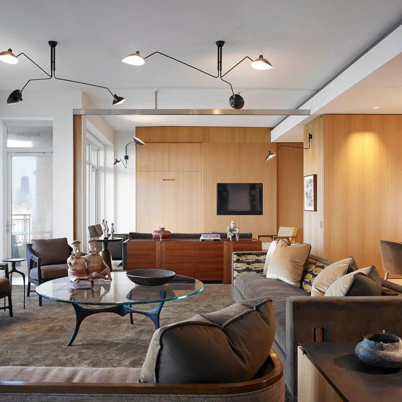 Serge Mouille Ceiling Light A - Image 30