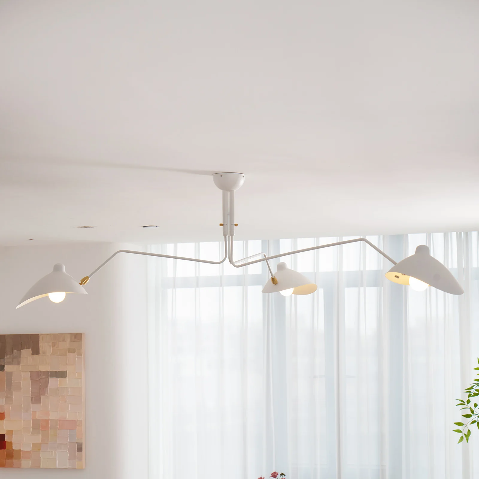 Serge Mouille Ceiling Light A - Image 62