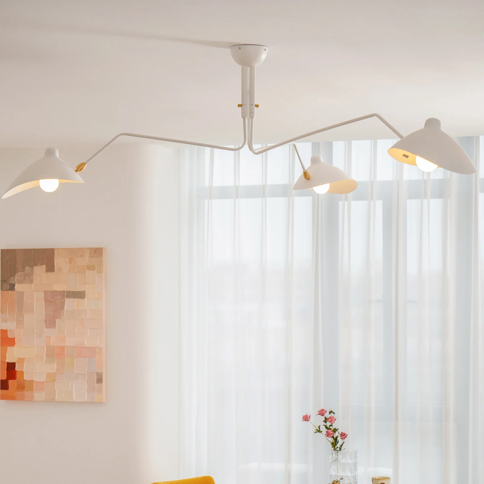 Serge Mouille Ceiling Light A - Image 8