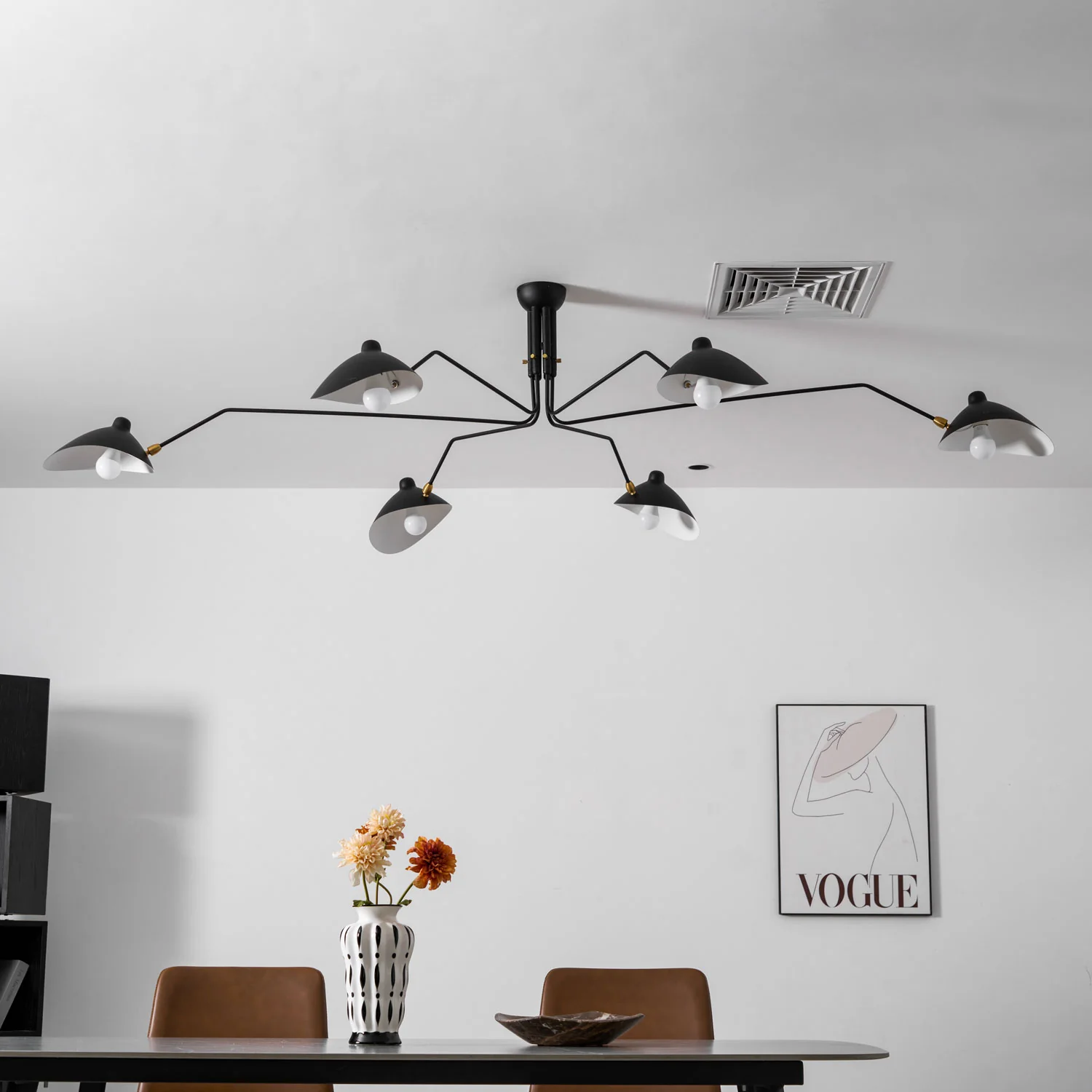 Serge Mouille Ceiling Light A - Image 92