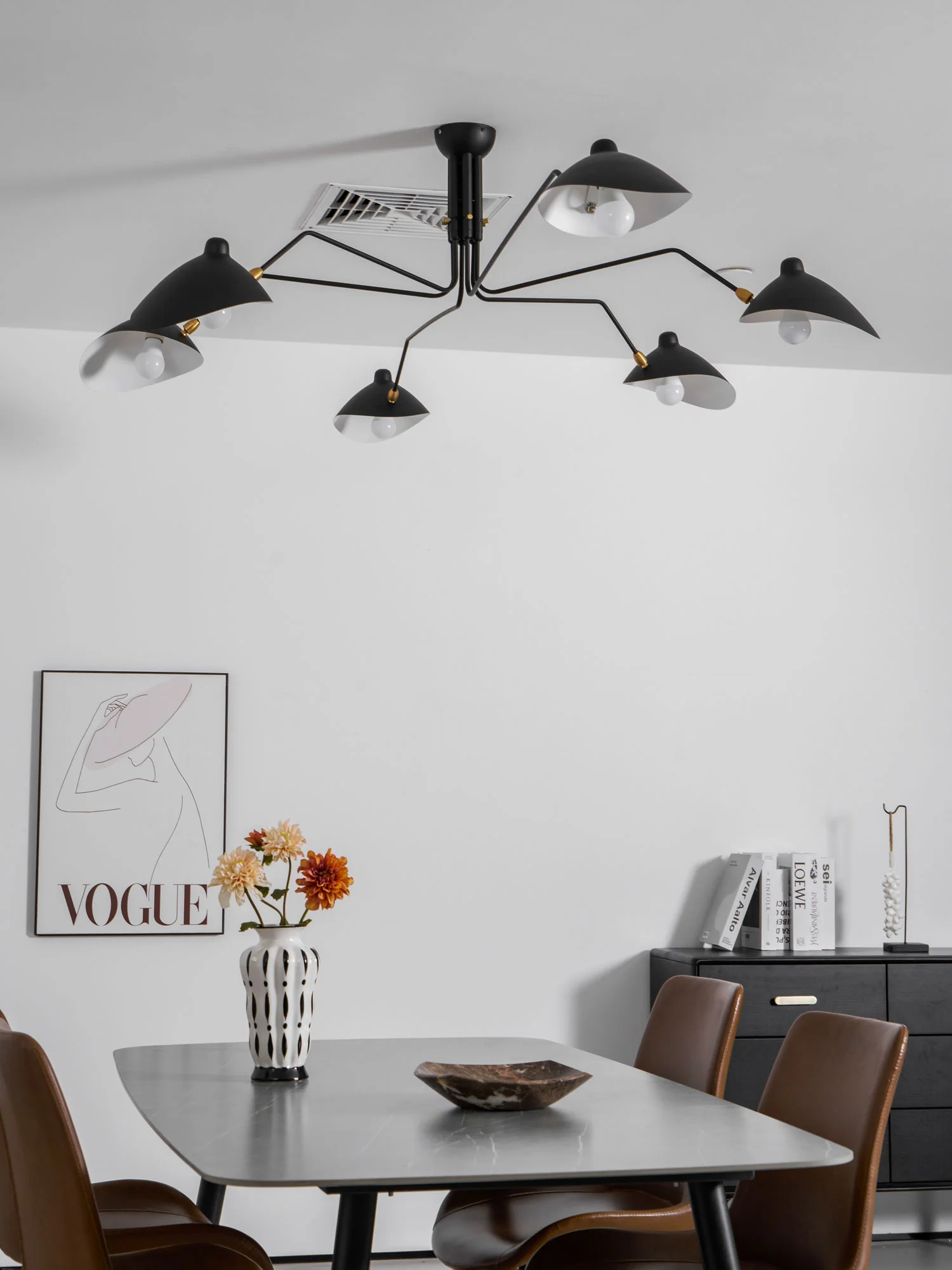 Serge Mouille Ceiling Light A - Image 94