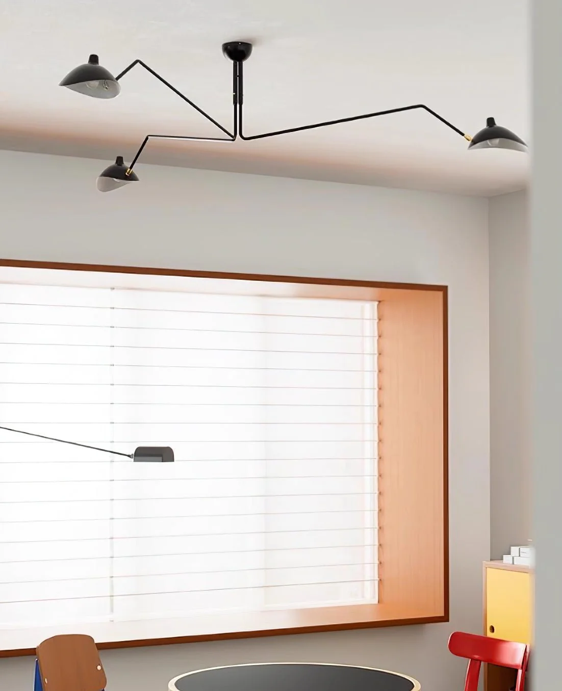 Serge Mouille Ceiling Light A - Image 96