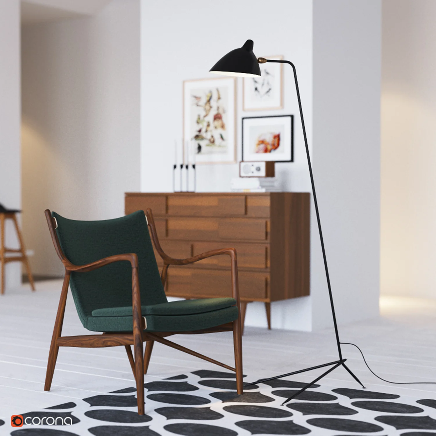 Serge Mouille Floor Lamp - Image 46