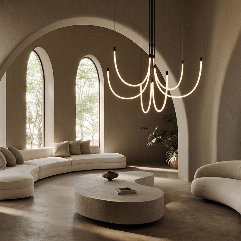 Serpentine Halo Chandelier - Image 12