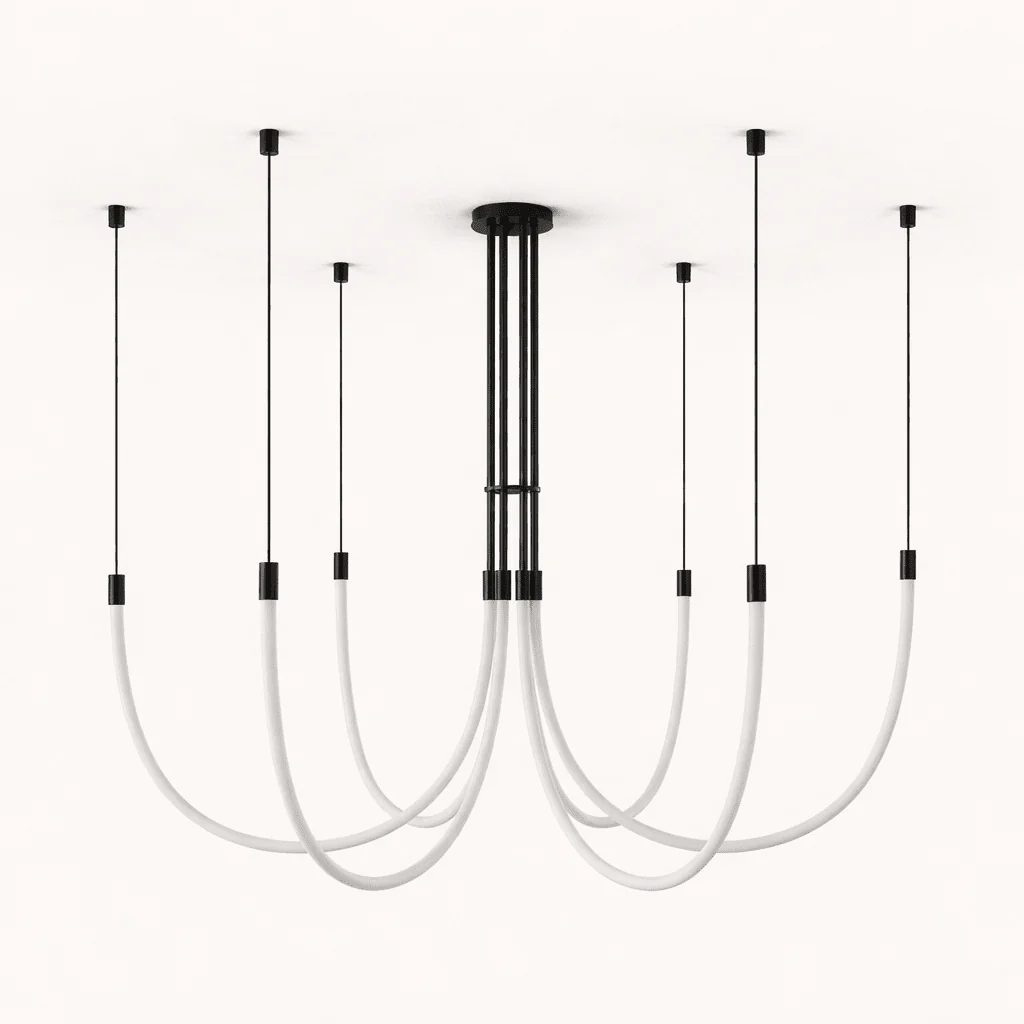 Serpentine Halo Chandelier - Image 13