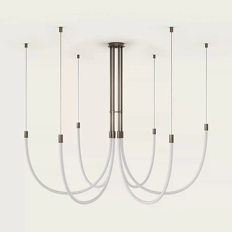 Serpentine Halo Chandelier - Image 6