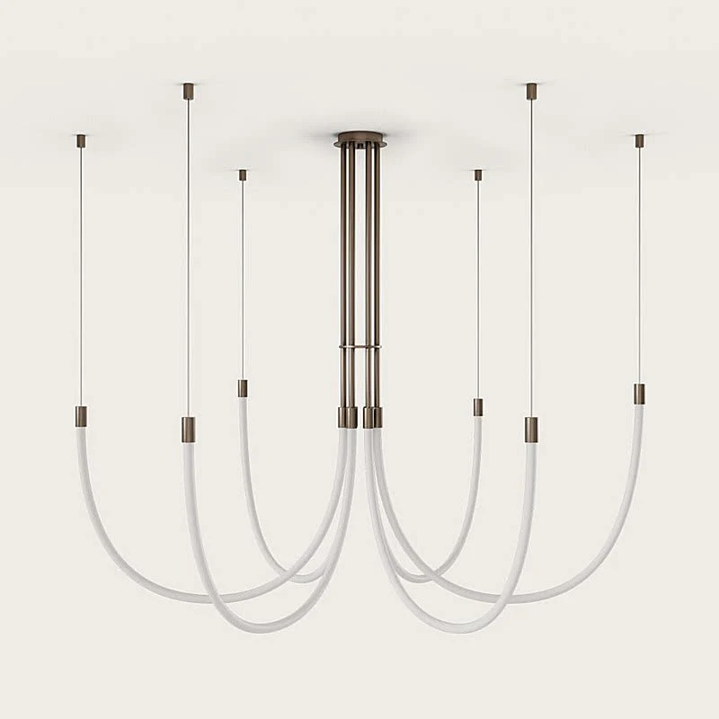 Serpentine Halo Chandelier - Image 9