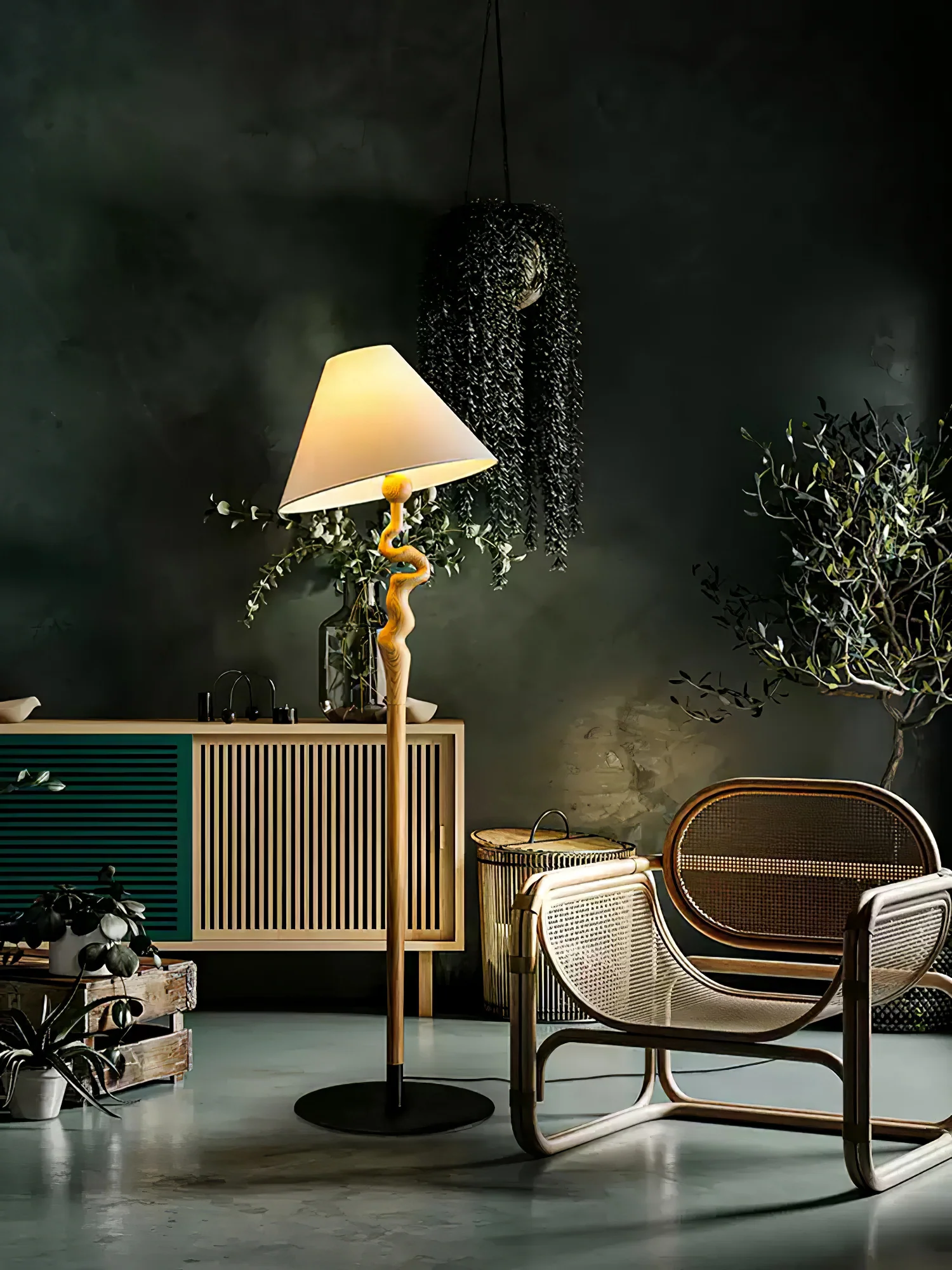 Serpentine Twist Floor Lamp - Image 21