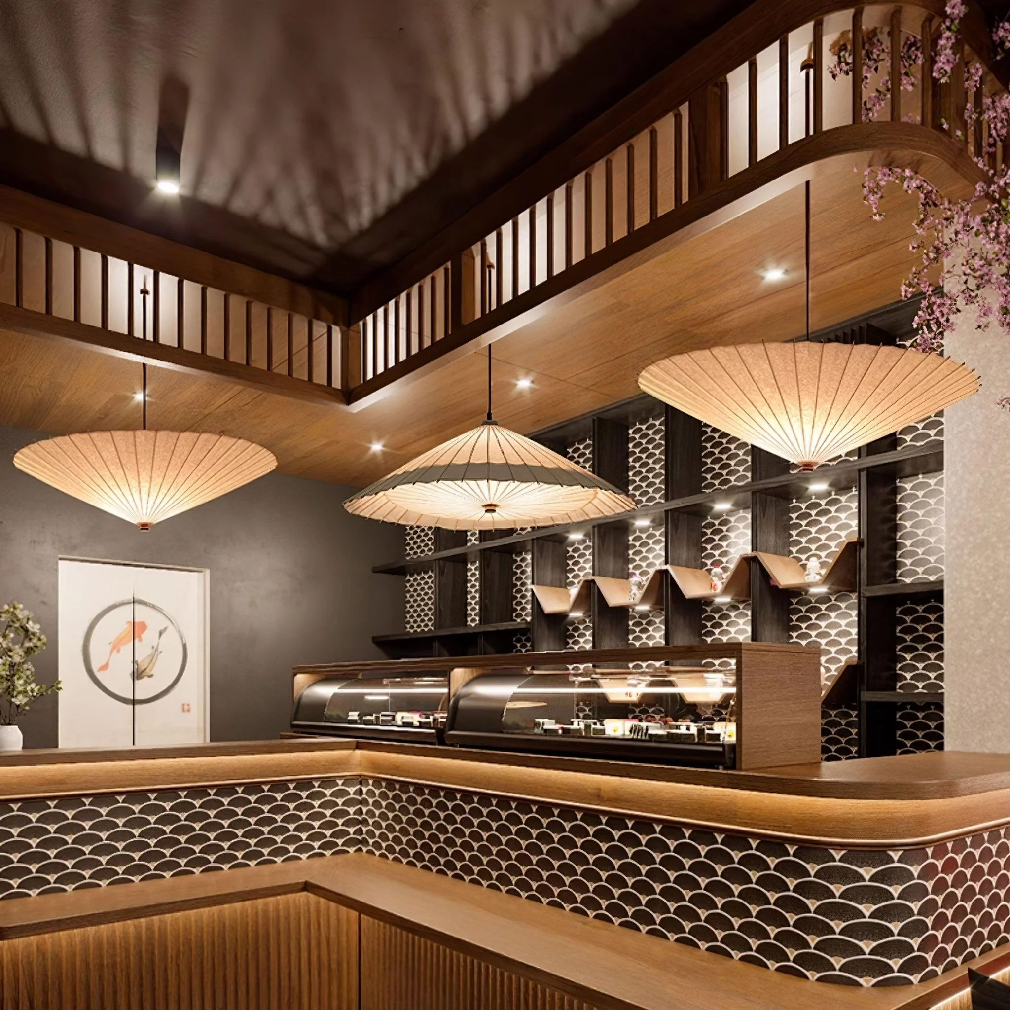 Shade Umbrella Pendant Lamp - Image 5