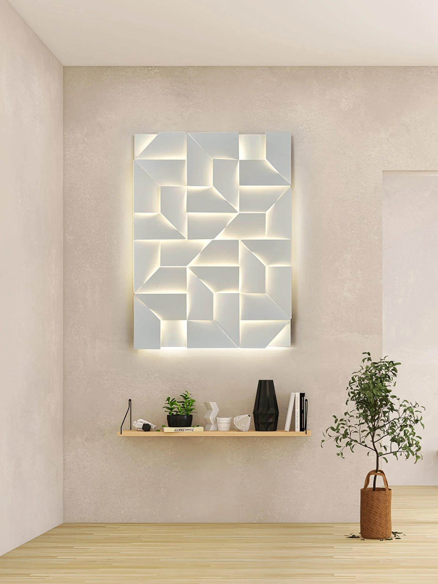 Shadows Rechargeable Grand Sconce - Image 123
