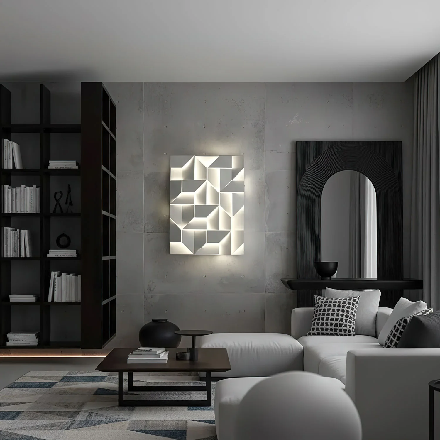 Shadows Rechargeable Grand Sconce - Image 7