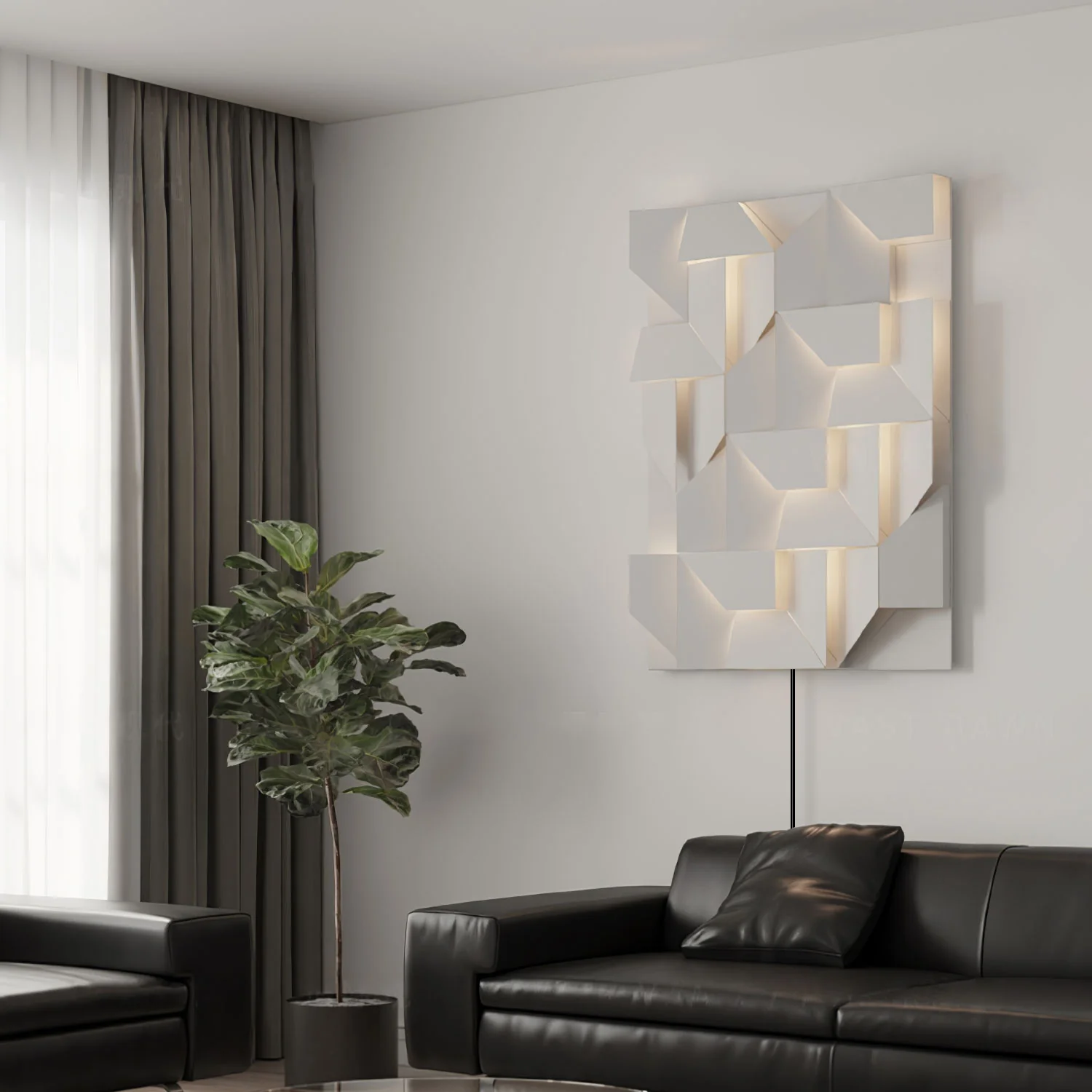 Shadows Grand Plug-in Sconce - Image 2
