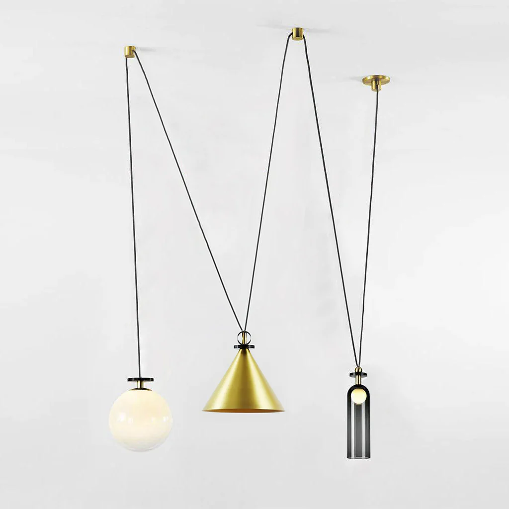 Geometric Shape Art Modern Chandelier - Image 24