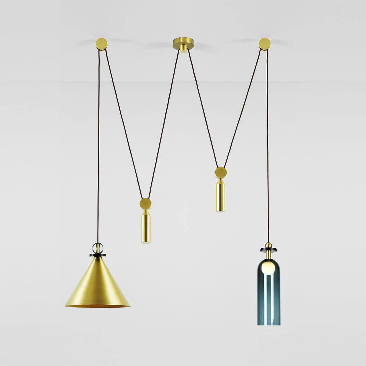 Geometric Shape Art Modern Chandelier - Image 28