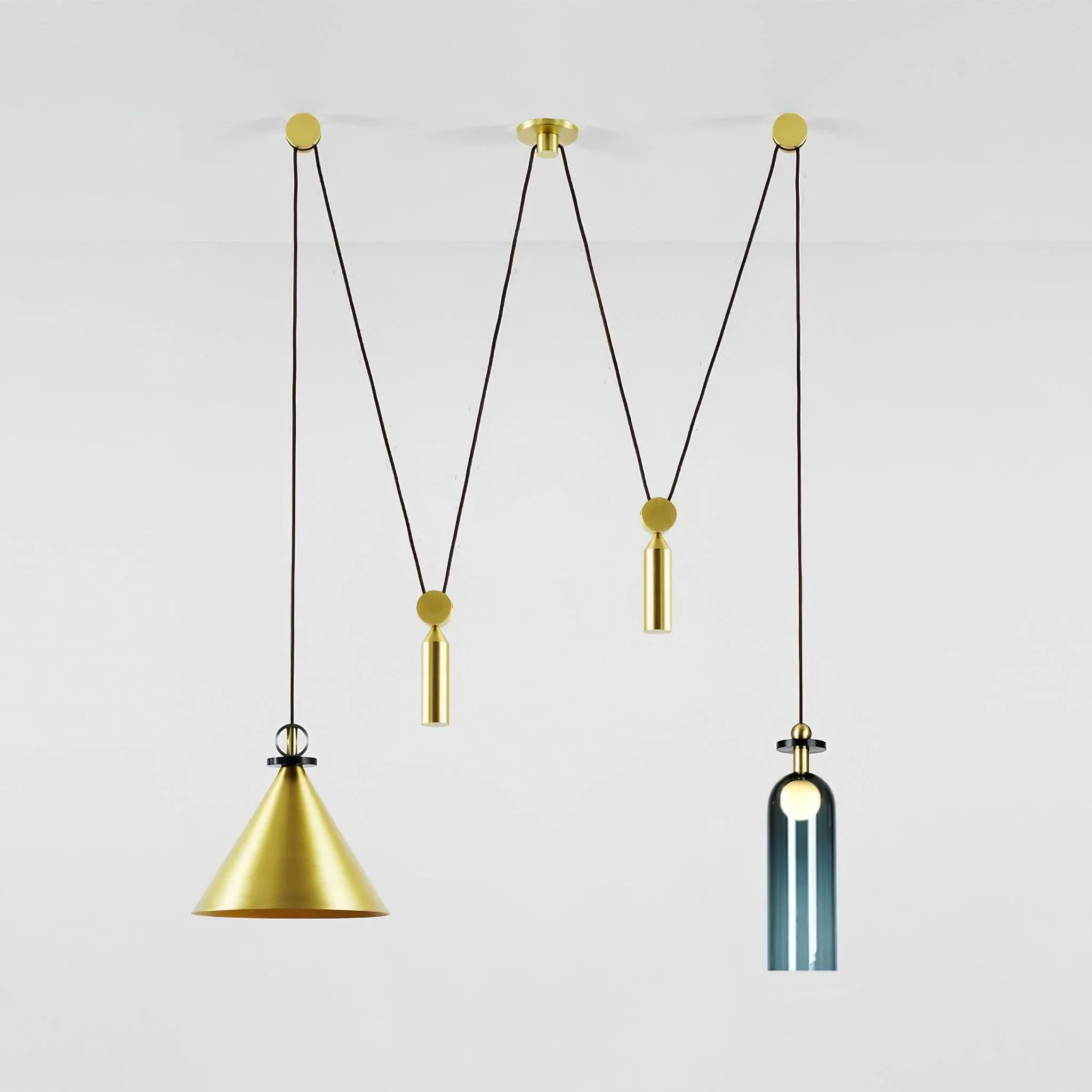 Geometric Shape Art Modern Chandelier - Image 33