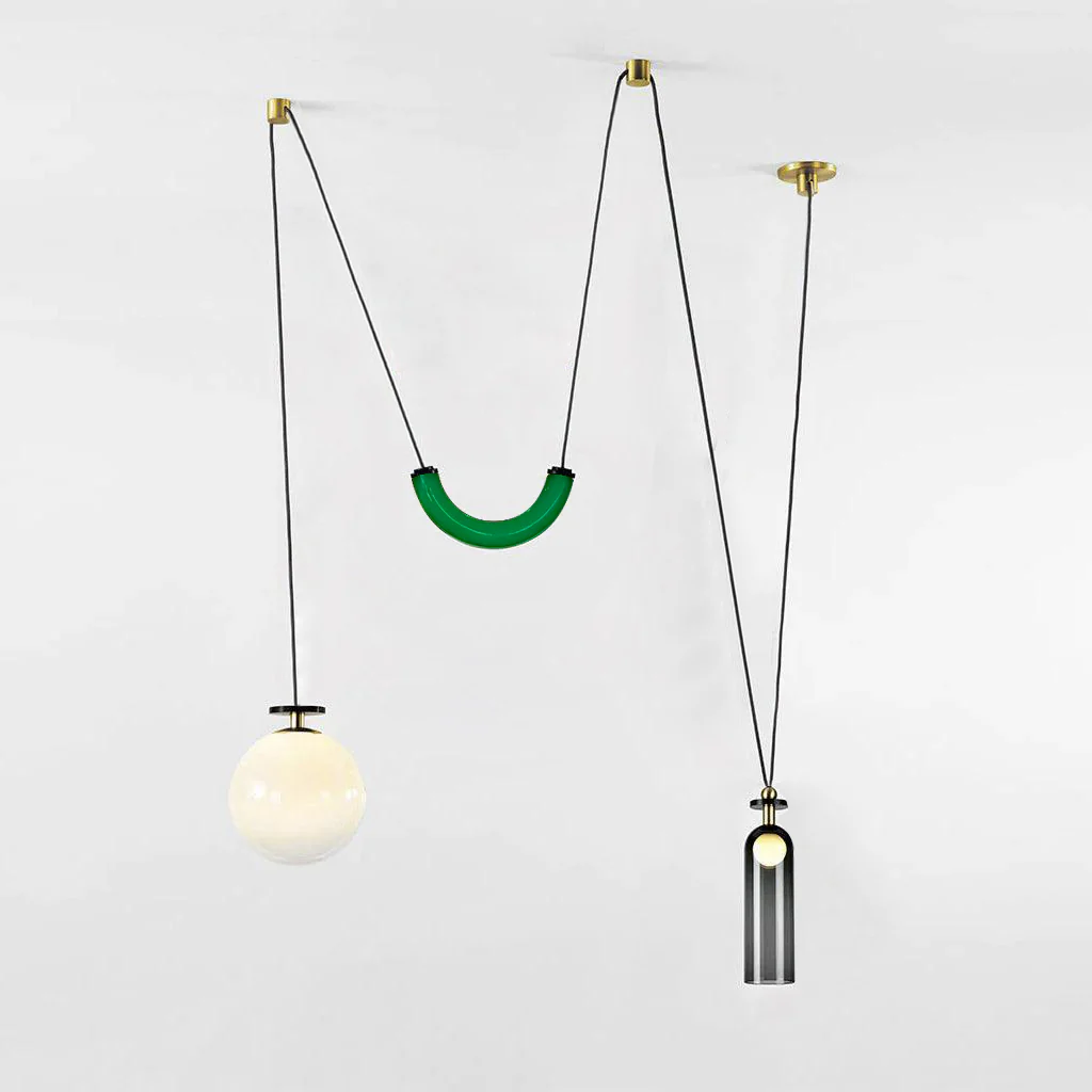 Geometric Shape Art Modern Chandelier - Image 36