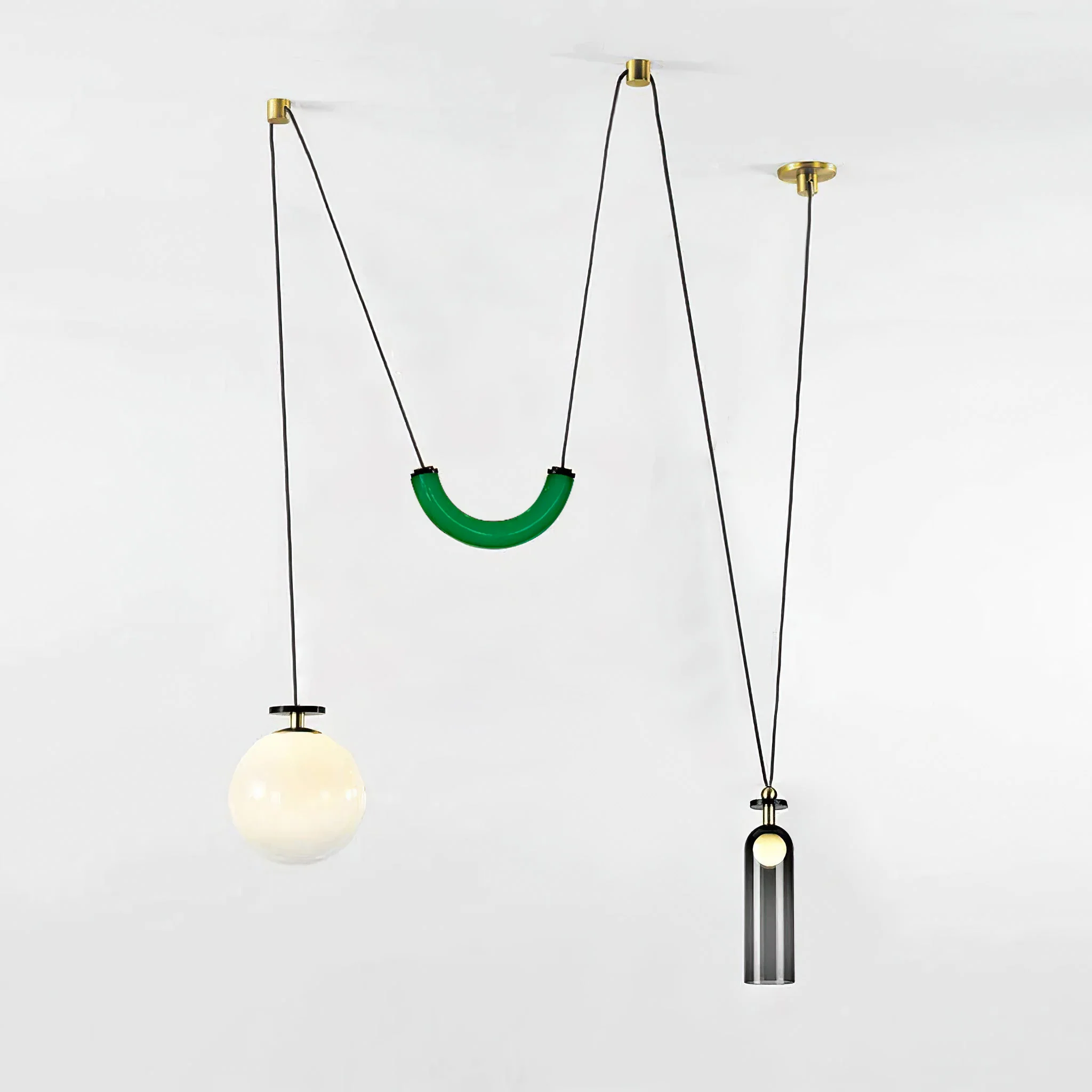 Geometric Shape Art Modern Chandelier - Image 37