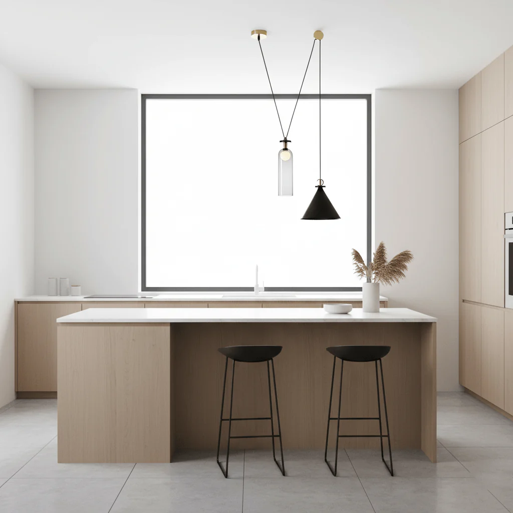 Geometric Shape Art Modern Chandelier - Image 7