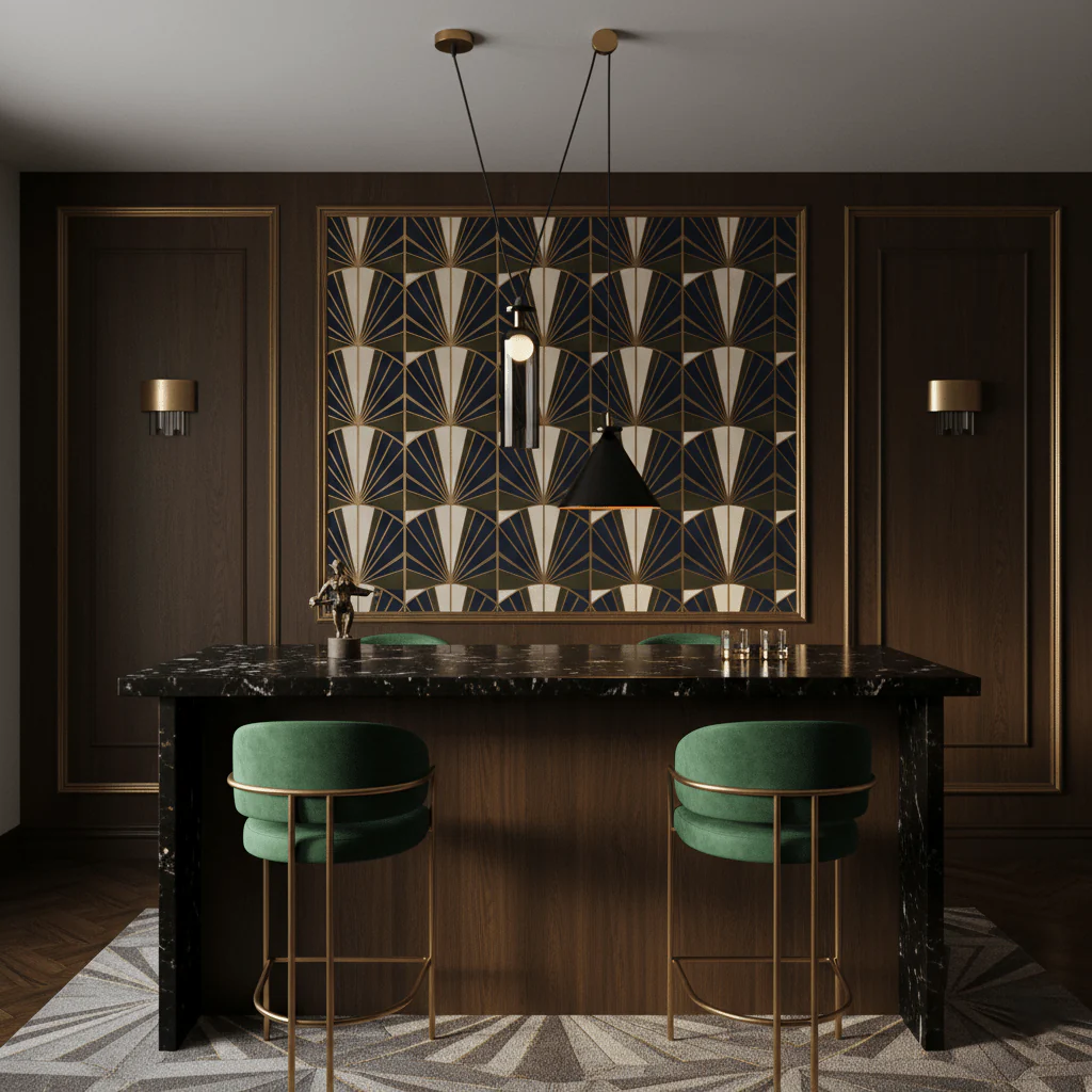 Geometric Shape Art Modern Chandelier - Image 9