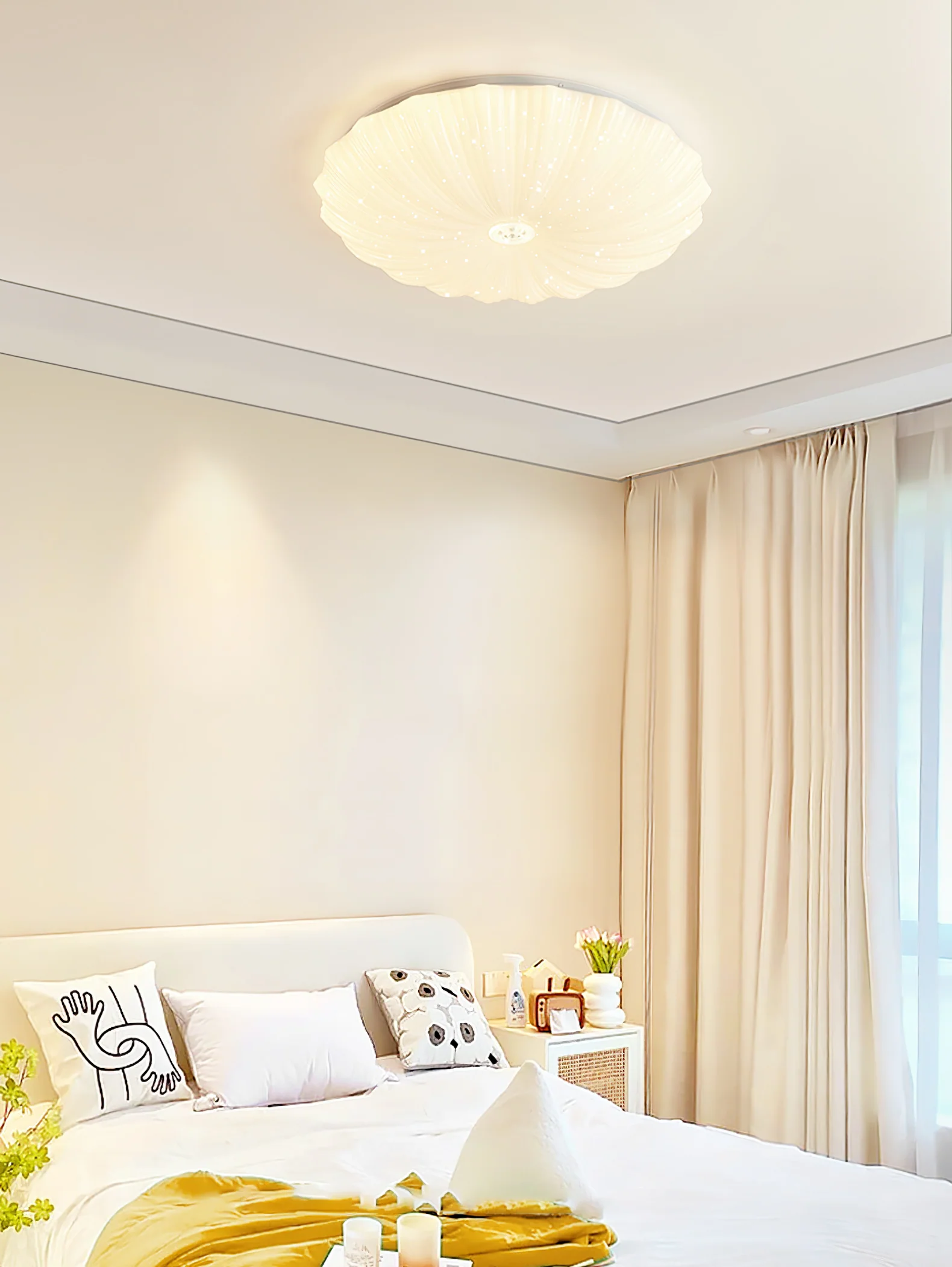 Acrylic Shell Round Ceiling Lamp - Image 18