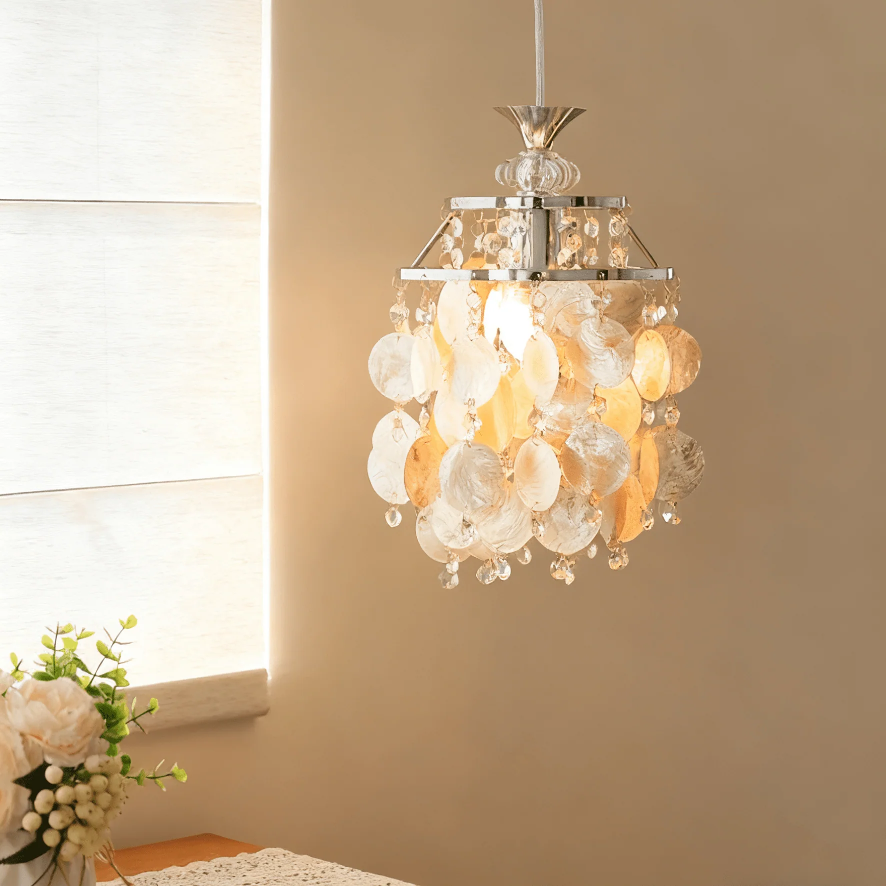 Shell Disc Pendant Light - Image 14