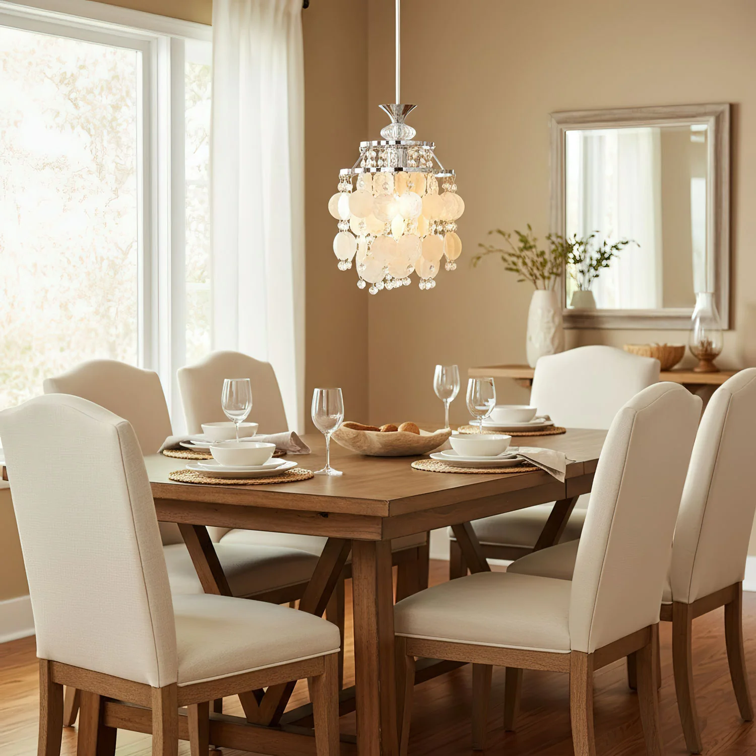 Shell Disc Pendant Light - Image 9