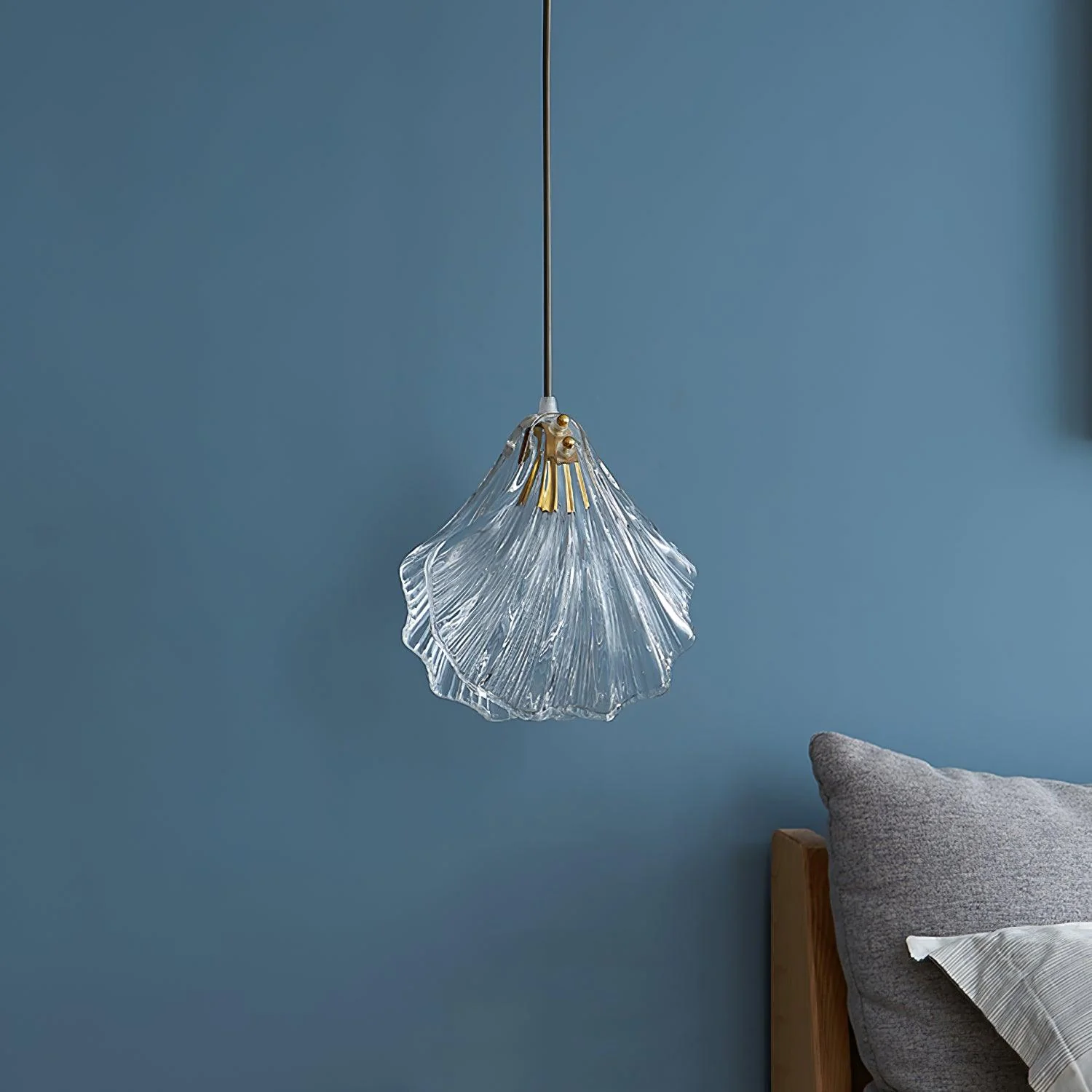Shell Mini Pendant Swag Light - Image 13