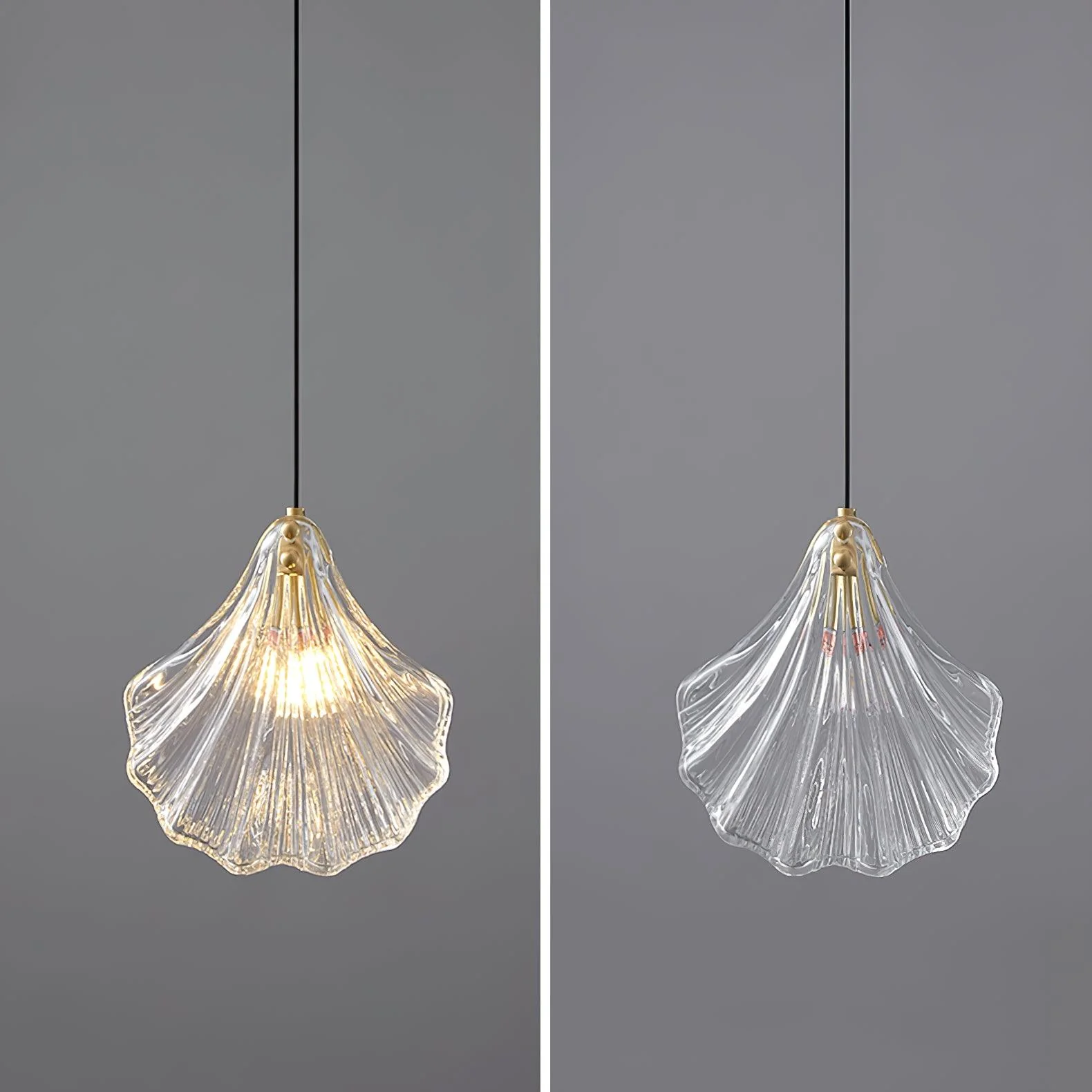 Shell Mini Pendant Swag Light - Image 17