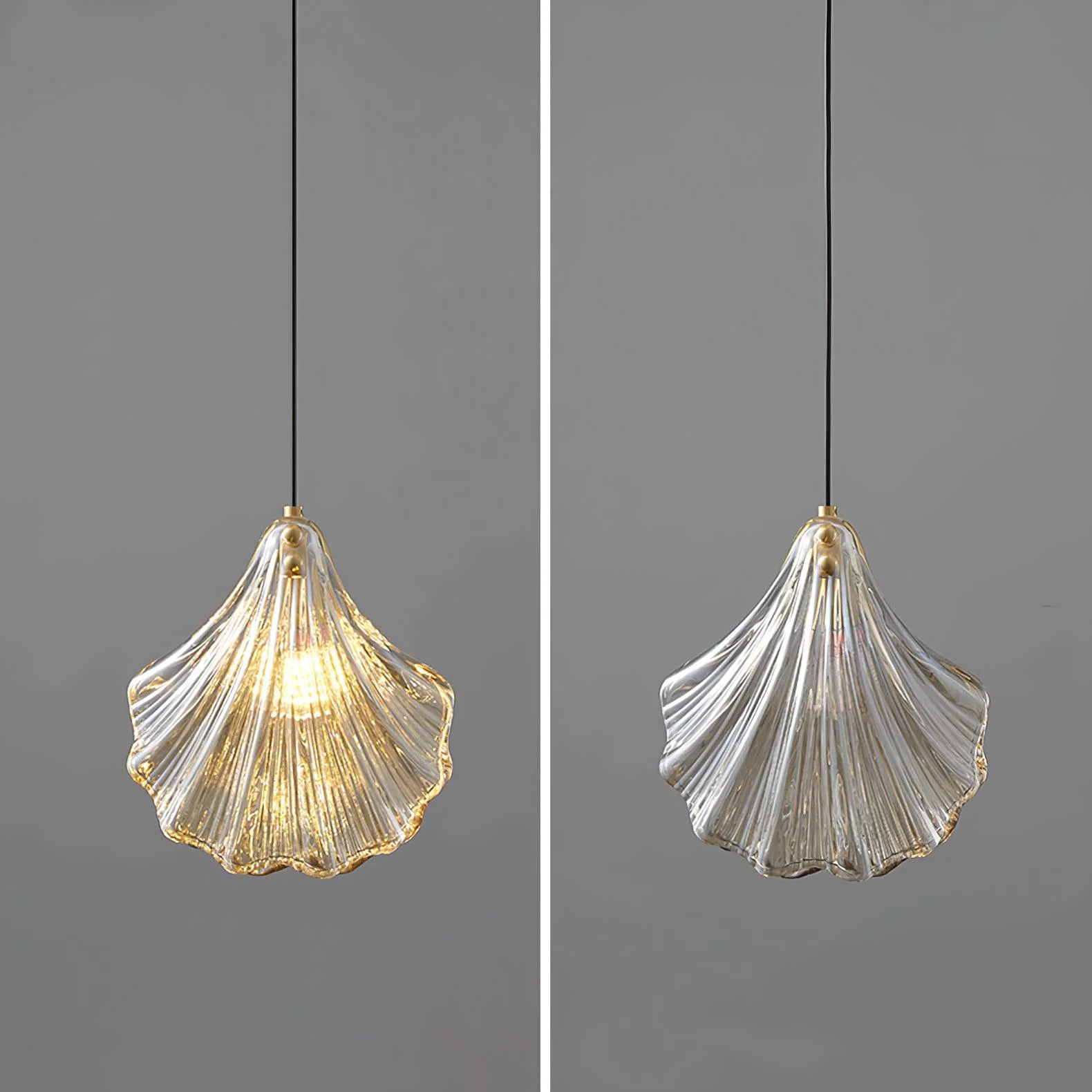 Shell Mini Pendant Swag Light - Image 18