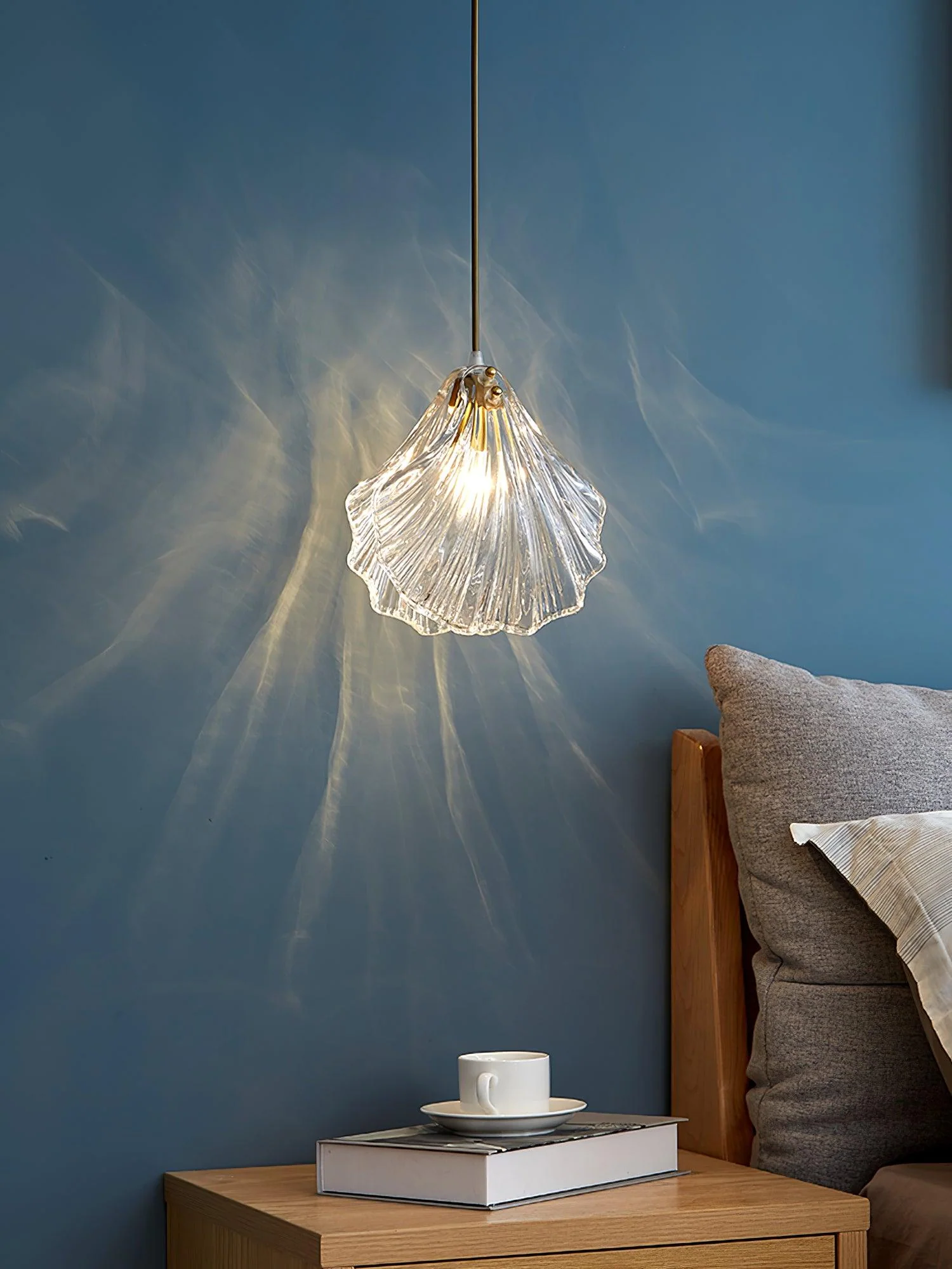 Shell Mini Pendant Swag Light - Image 25