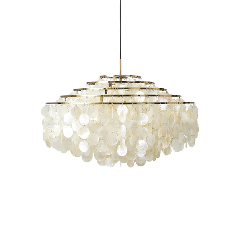 Round Shell Chandelier - Image 105
