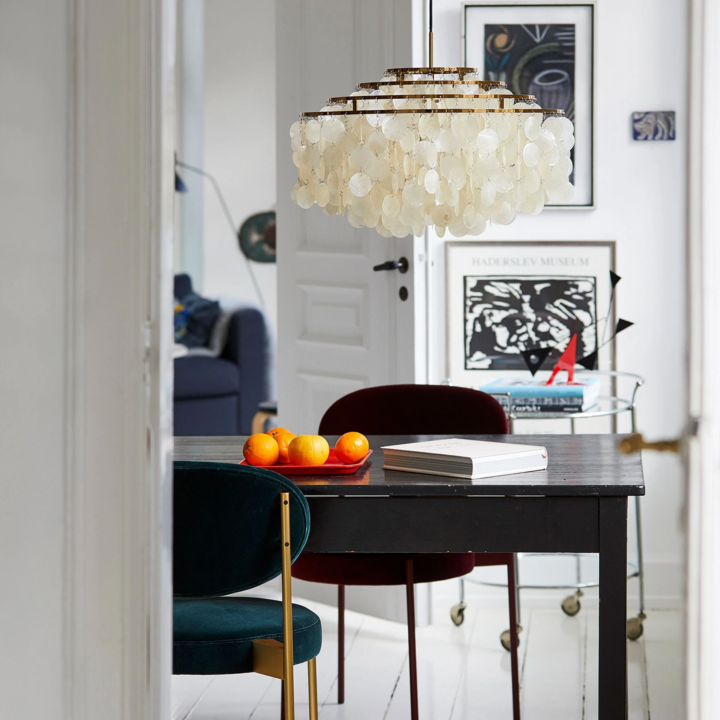 Round Shell Chandelier - Image 106