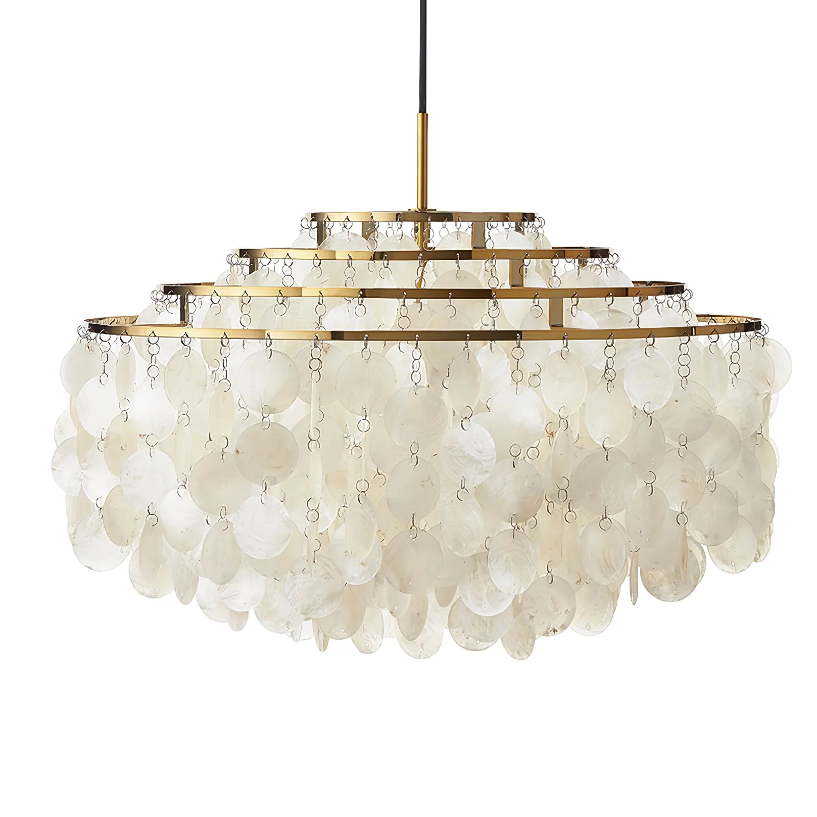 Round Shell Chandelier - Image 119