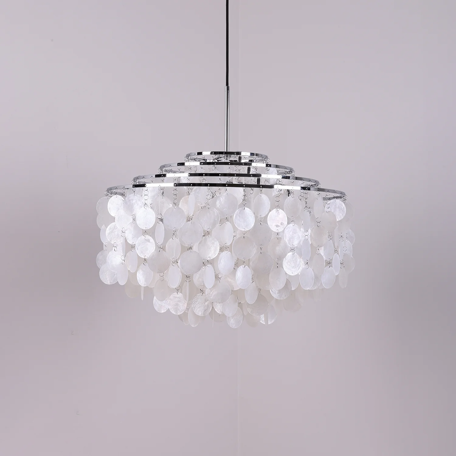 Round Shell Chandelier - Image 142