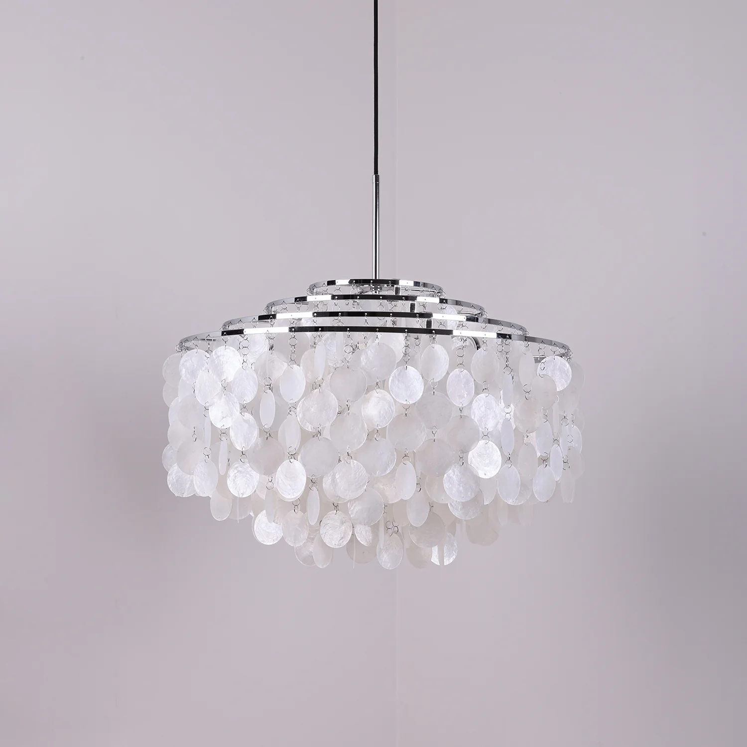 Round Shell Chandelier - Image 143