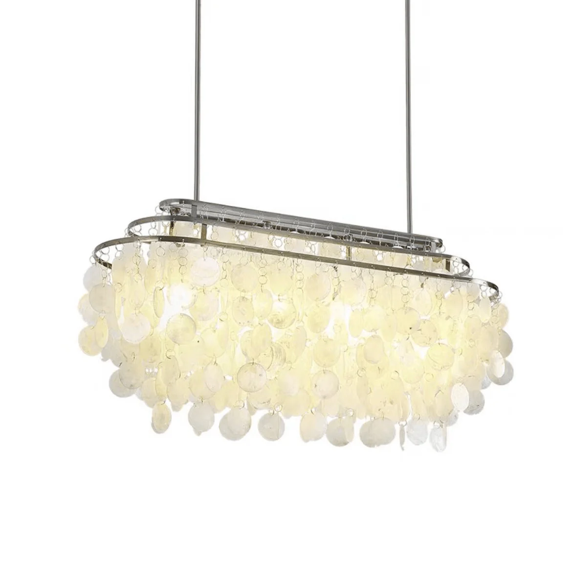 Round Shell Chandelier - Image 150