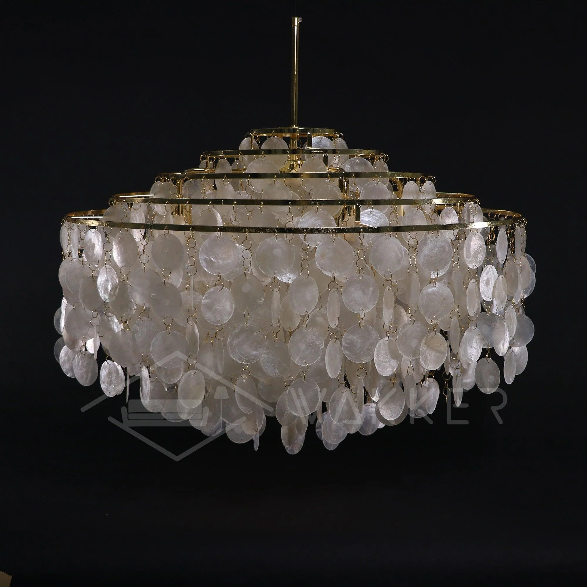 Round Shell Chandelier - Image 21